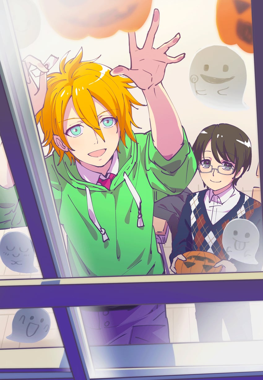 hiyama kiyoteru and minase kou (vocaloid and 1 more)