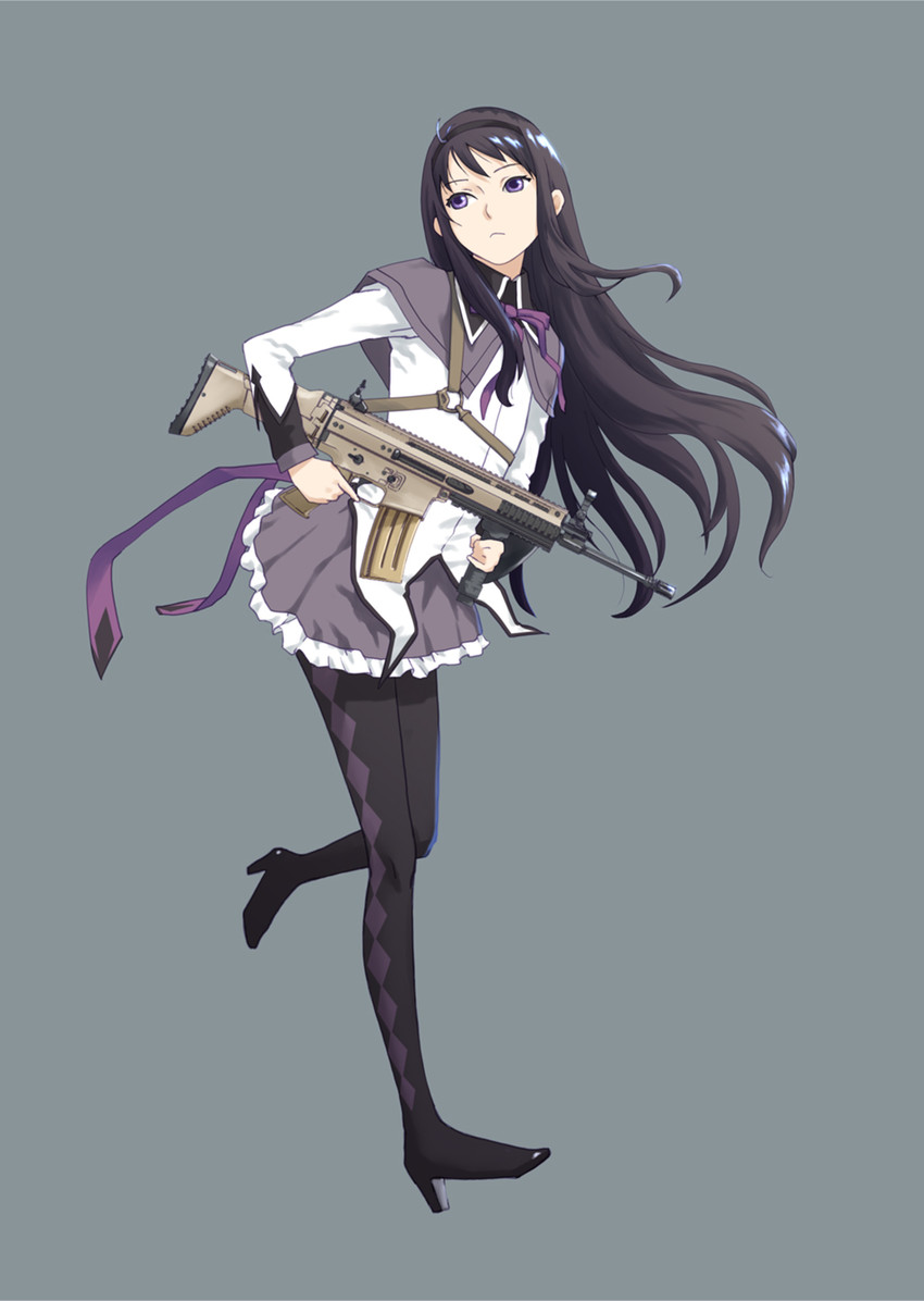 akemi homura (mahou shoujo madoka magica) drawn by kaburagi_yuki