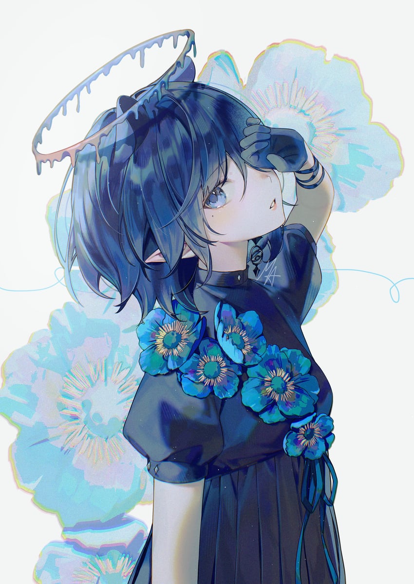 ninomae ina'nis (hololive and 2 more) drawn by ani_019