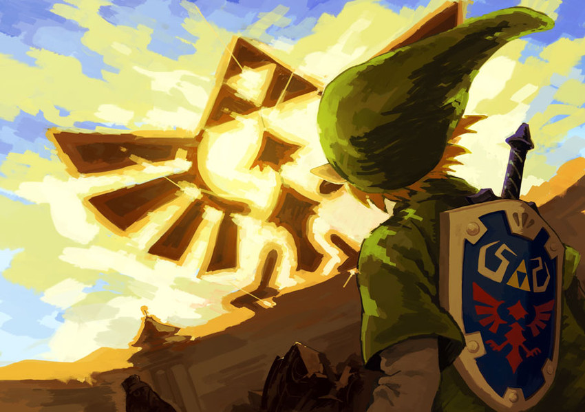 link (the legend of zelda and 1 more) drawn by corn_potako