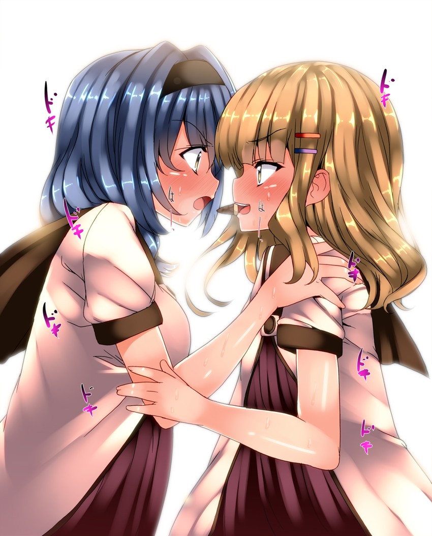 oomuro sakurako and furutani himawari (yuruyuri) drawn by tanaka_deshirittoru
