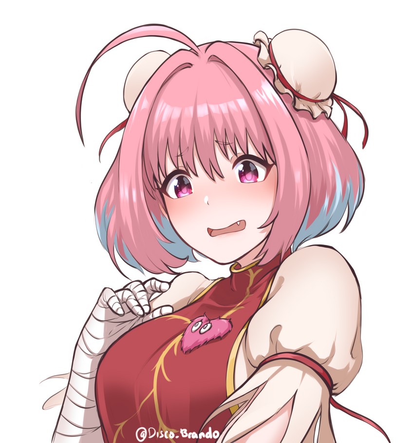 ibaraki kasen and yumemi riamu (touhou and 2 more) drawn by disco_brando