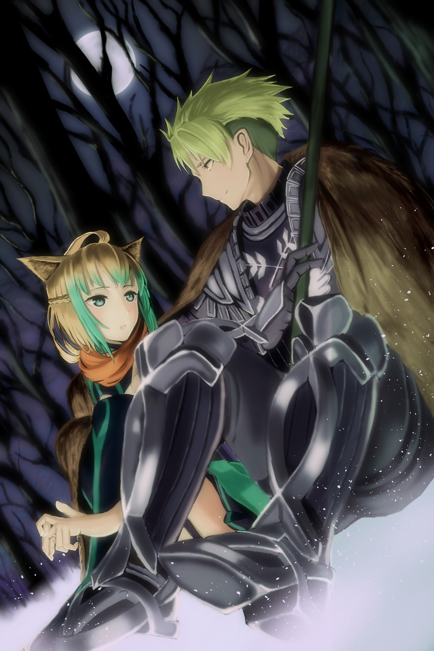 atalanta and achilles (fate and 1 more) drawn by mukade_(siieregannsu)
