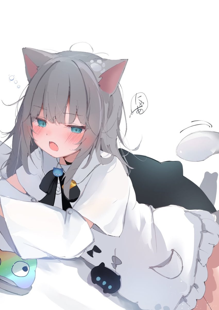 nachoneko and hennyano (indie virtual youtuber) drawn by mecha_neruko
