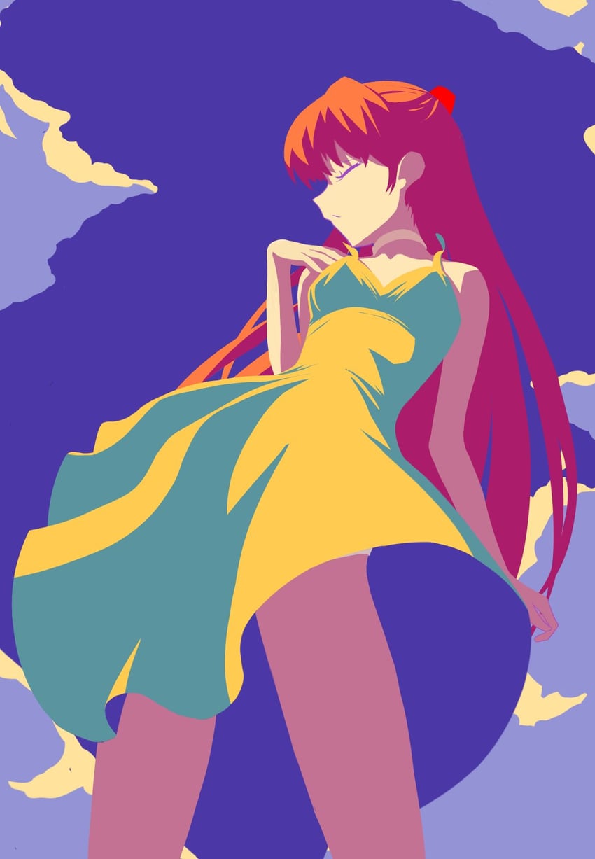 souryuu asuka langley (neon genesis evangelion) drawn by raie_l