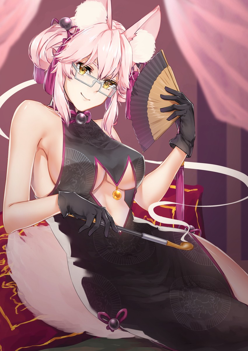 tamamo and koyanskaya (fate and 1 more) drawn by fuyuhi_tsukika