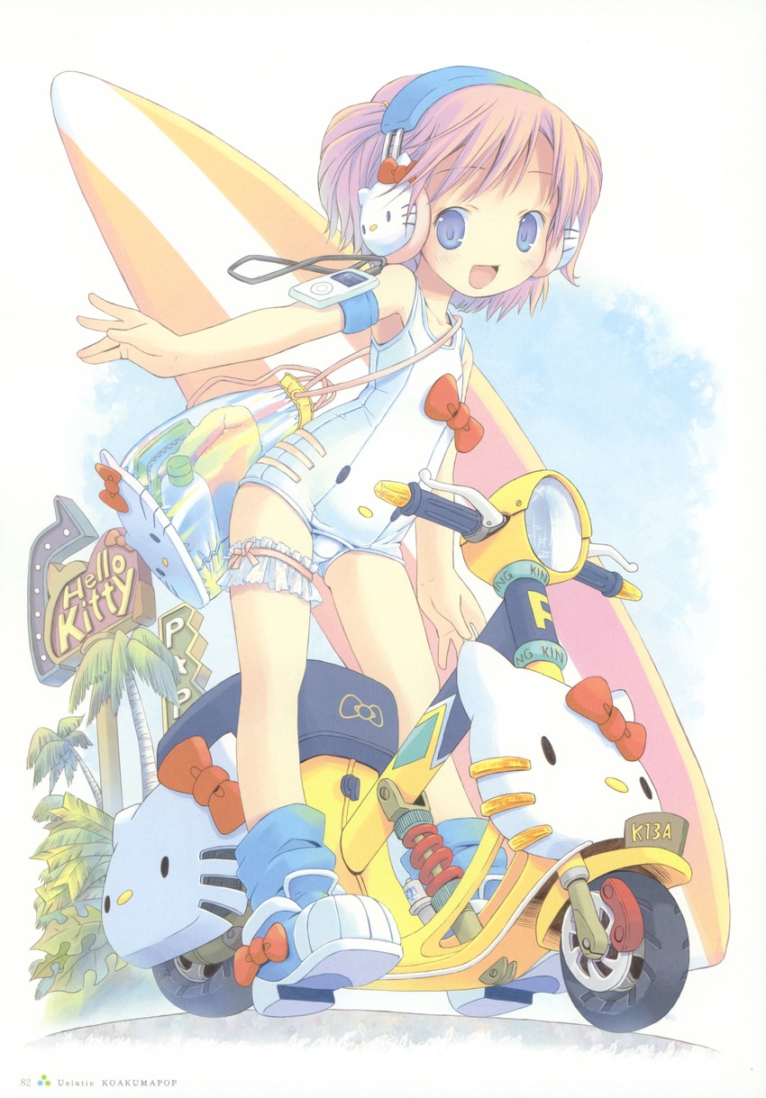 hello kitty (sanrio and 2 more) drawn by pop_(electromagneticwave)