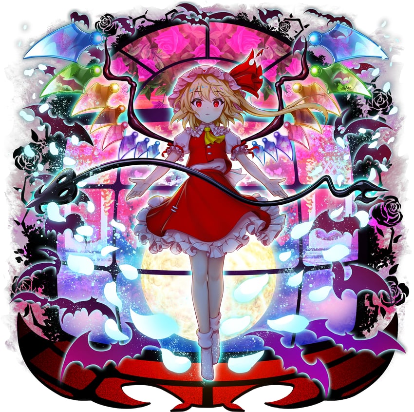 flandre scarlet (touhou and 2 more) drawn by rotte_(1109)