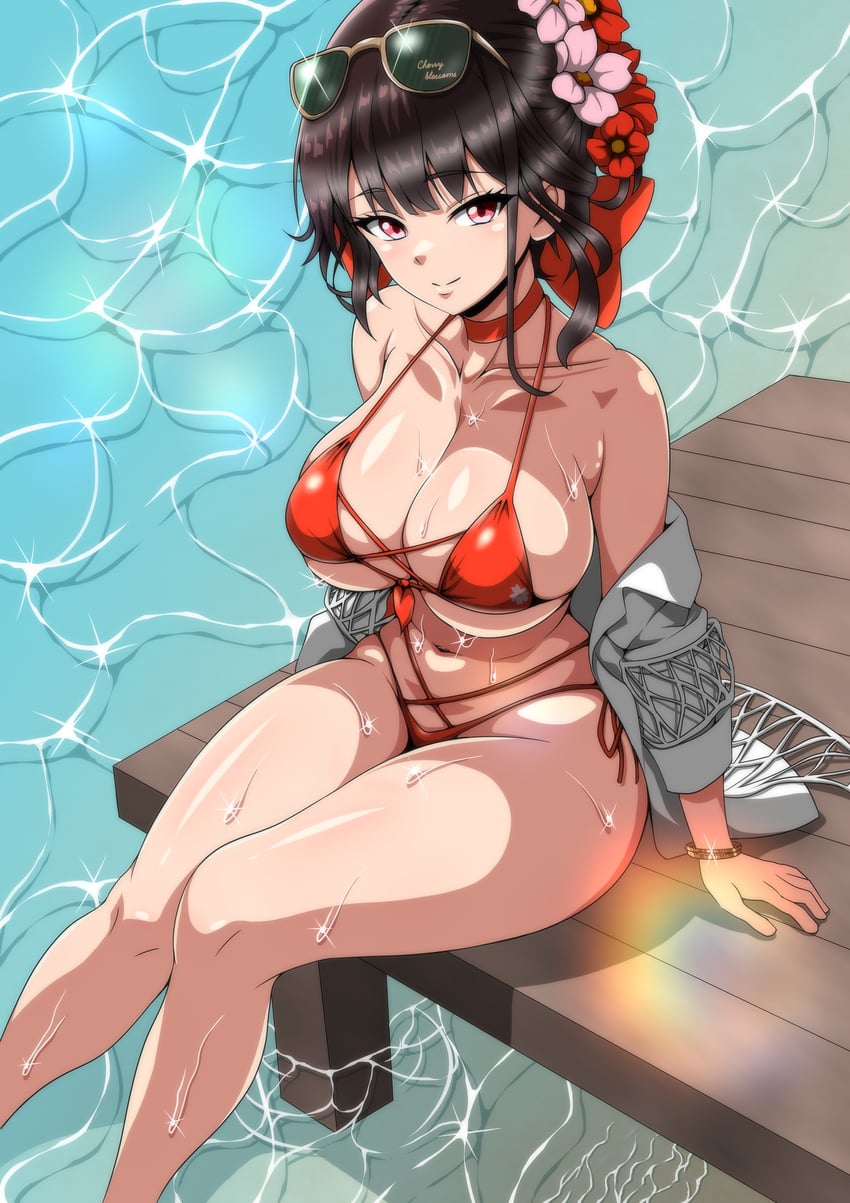 sakura (goddess of victory: nikke) drawn by kurisutorisu