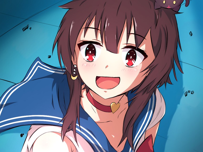 megumin, sailor moon, and chomusuke (kono subarashii sekai ni shukufuku wo! and 2 more) drawn by usagihop