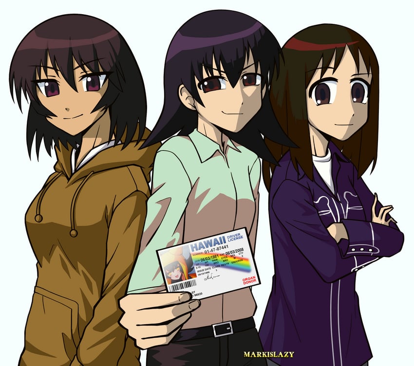 kasuga ayumu, takino tomo, and kagura (azumanga daioh and 1 more) drawn by markislazy