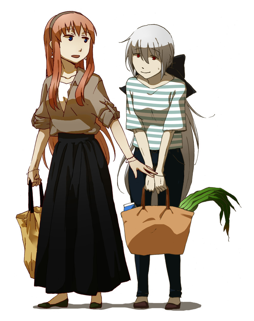 megurine luka and yowane haku (vocaloid) drawn by yui_(pixiv10377668)
