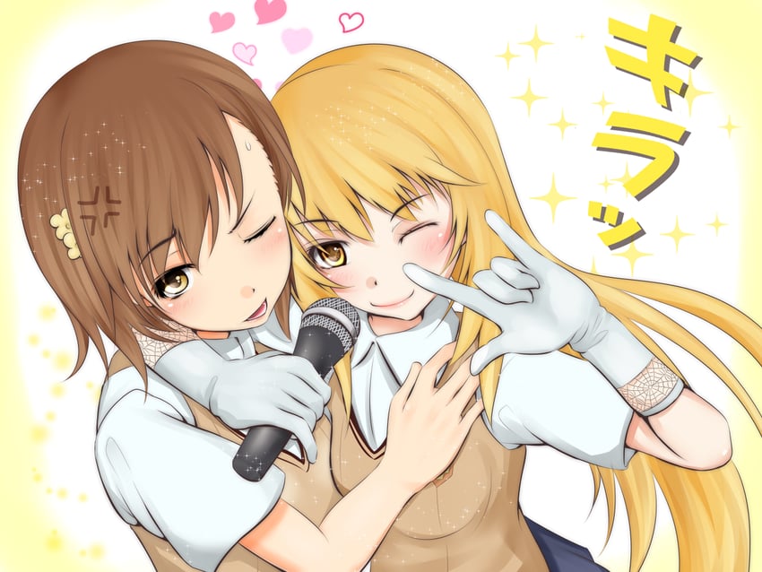 misaka mikoto and shokuhou misaki (toaru majutsu no index and 1 more) drawn by shin_(highest1192)