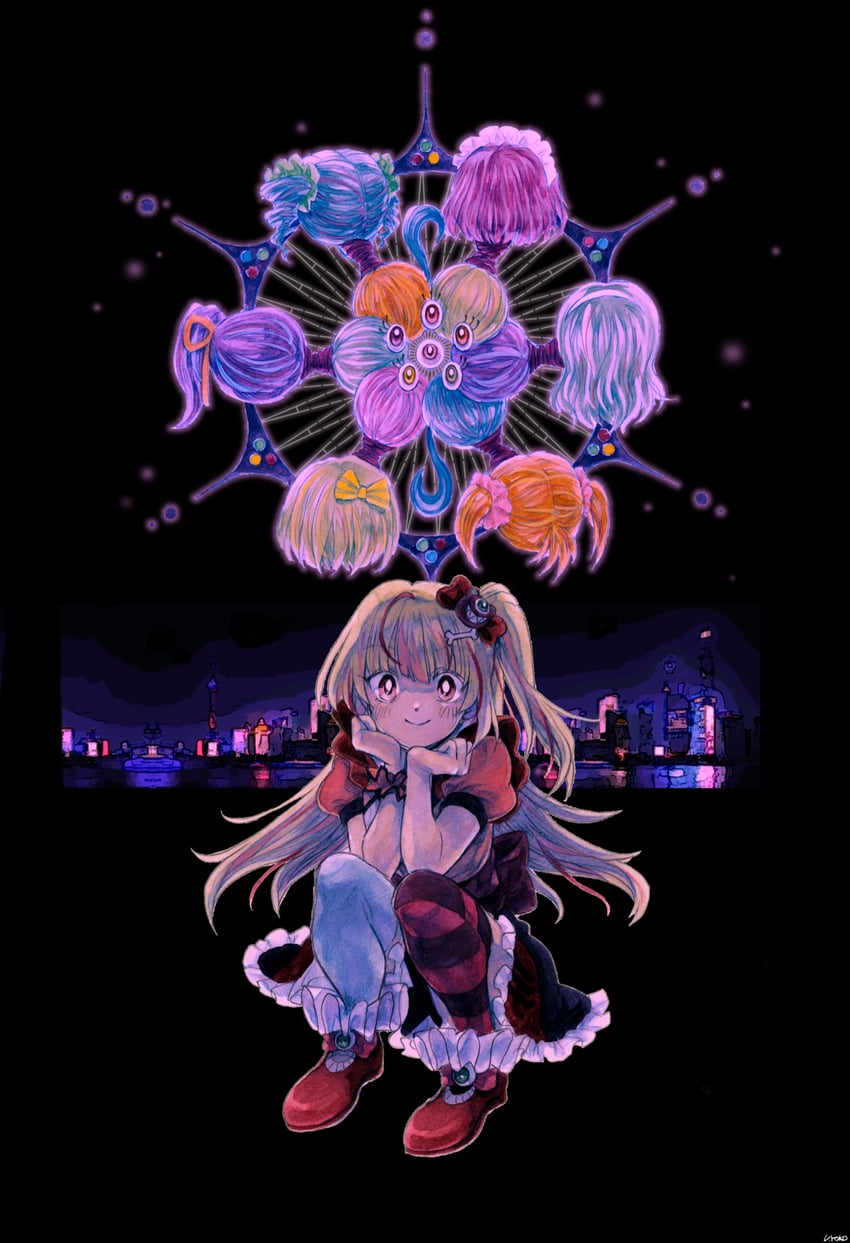 ashley taylor and zipzap (mahou shoujo madoka magica and 1 more) drawn by uwded_207
