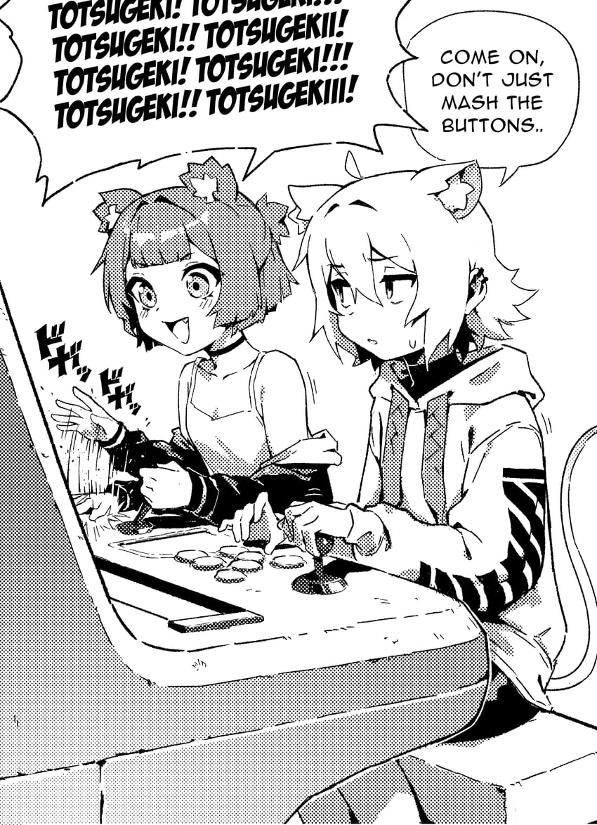 gris and perl (guilty gear and 2 more) drawn by vertigris