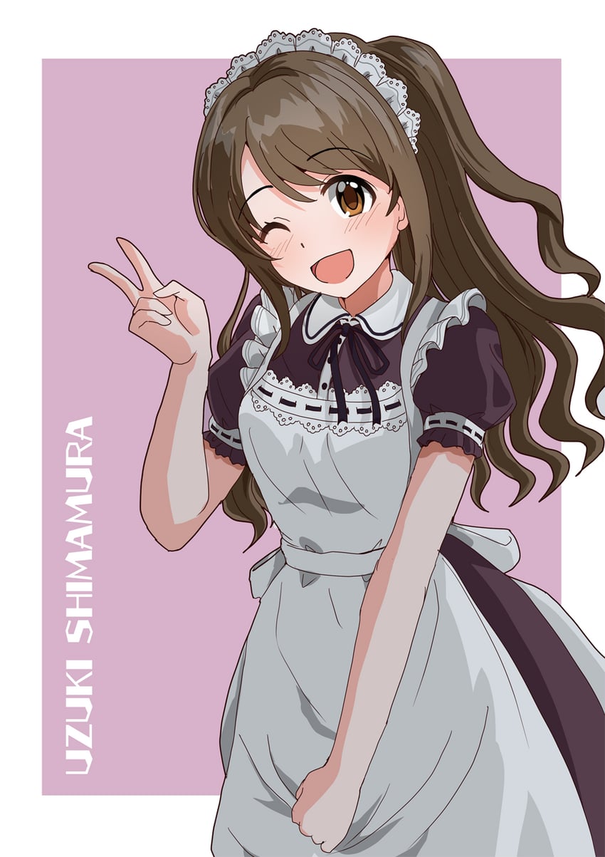 shimamura uzuki (idolmaster and 1 more) drawn by illustscody