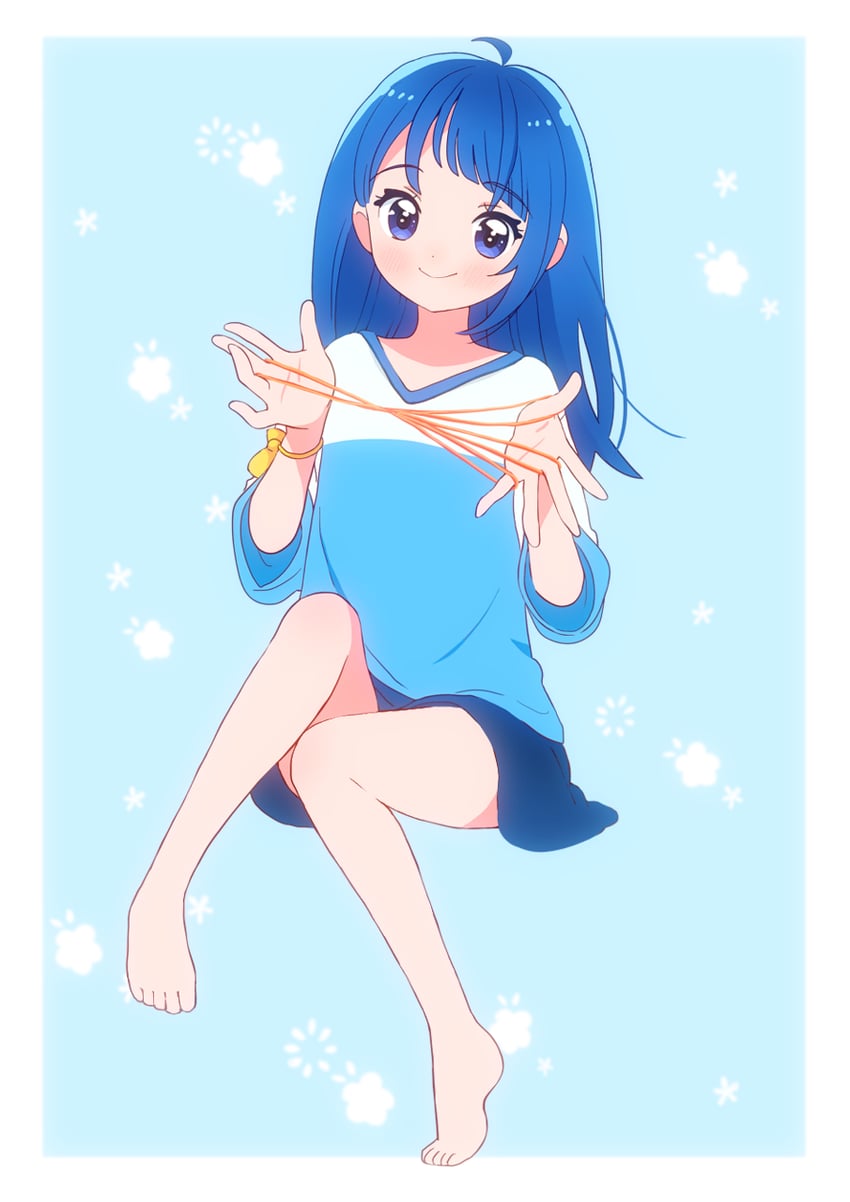 sora harewataru (precure and 1 more) drawn by kyanos_(b_0000ff)