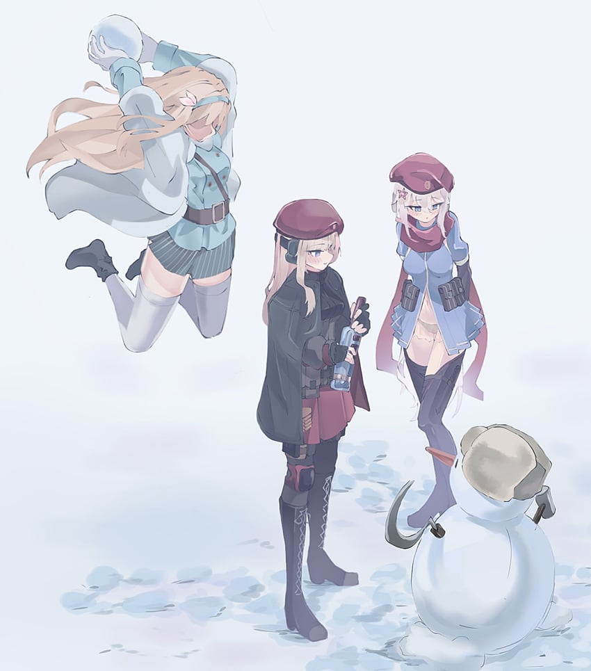 suomi, 9a-91, and ak74m (girls' frontline) drawn by oadooo72196