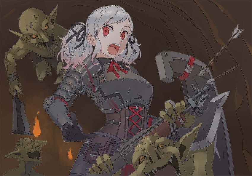 spas-12 (girls' frontline and 1 more) drawn by tab_(tabkun)