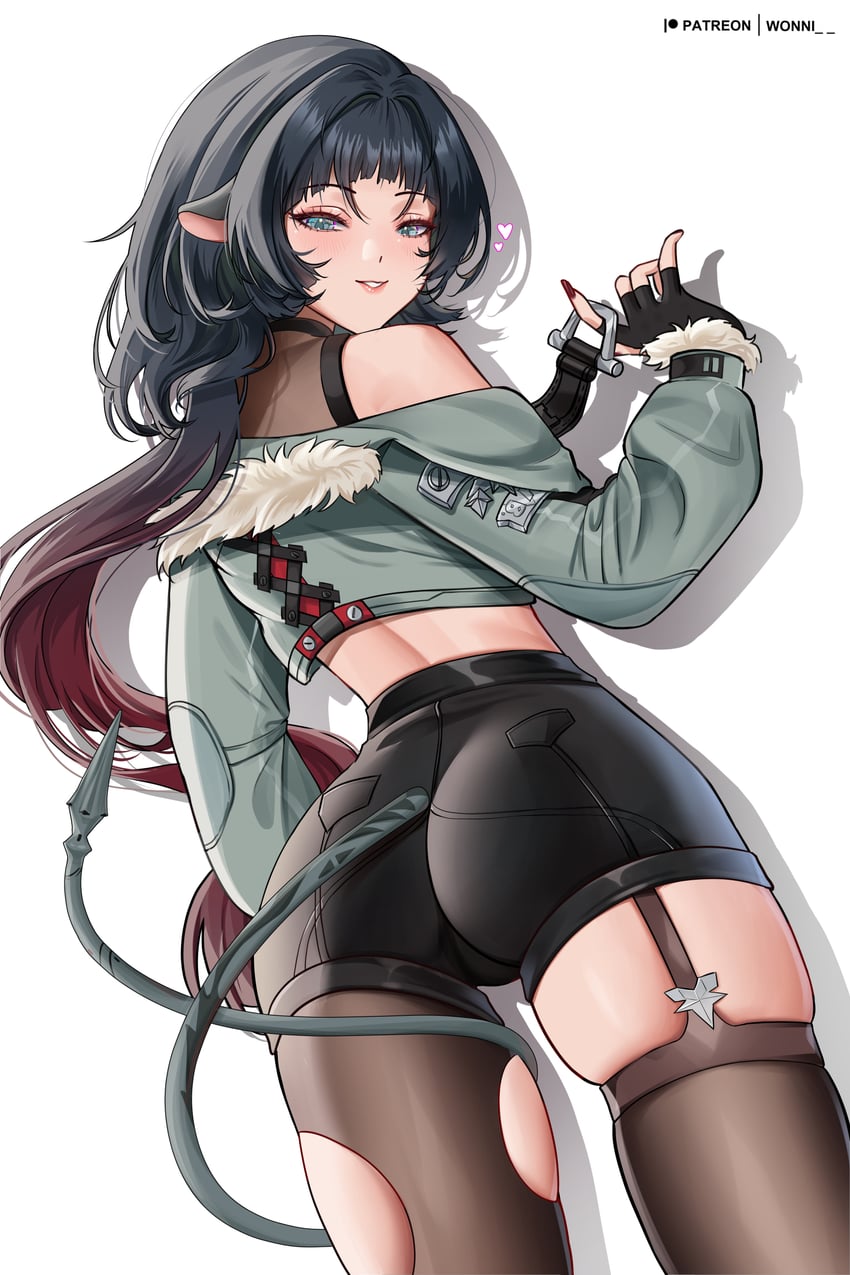 jane doe (zenless zone zero) drawn by wonnikon