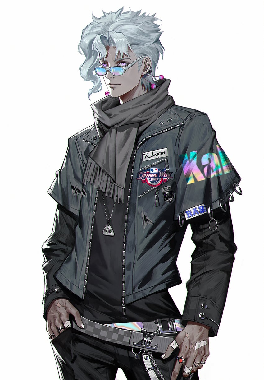 kakyoin noriaki (jojo no kimyou na bouken and 1 more) drawn by veela