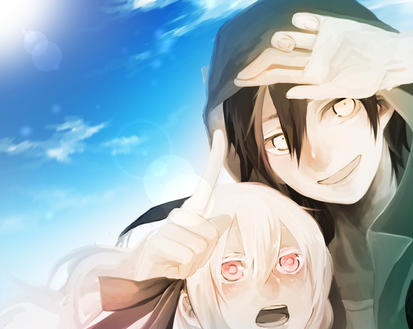kozakura marry and seto kousuke (kagerou project) drawn by hasuhasuhasu0127