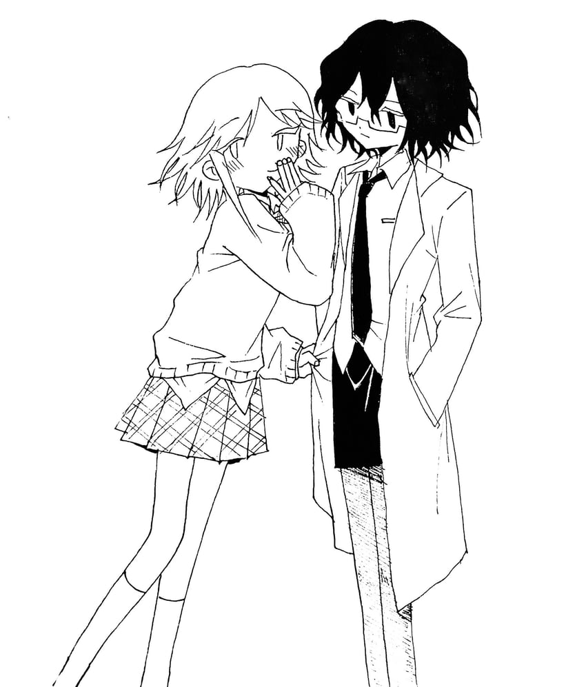 enraku tsubakura and houlen yabusame (len'en) drawn by gud_490811