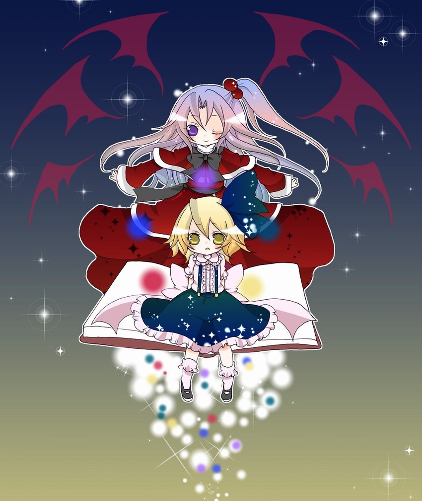 alice margatroid and shinki (touhou) drawn by haru_(citron_citron)