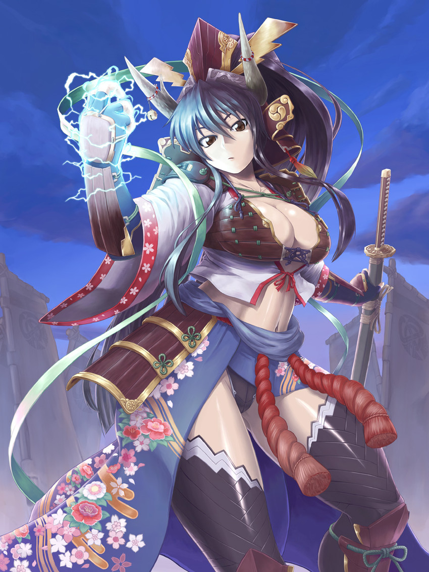 tachibana ginchiyo (sengoku taisen) drawn by tak_(takumi_fortitude)