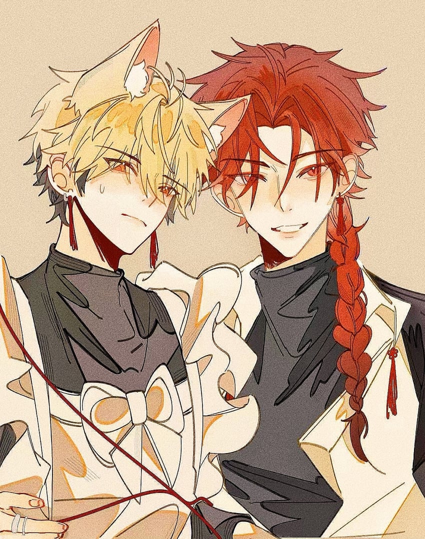 xia fei and xiao weiying (shiguang dailiren) drawn by ji_yu_kong_lin