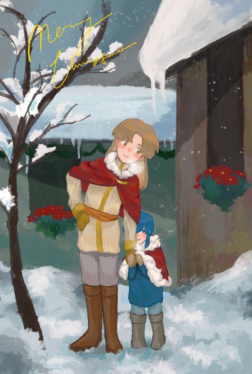 seliph and oifey (fire emblem and 1 more) drawn by cho_yoy