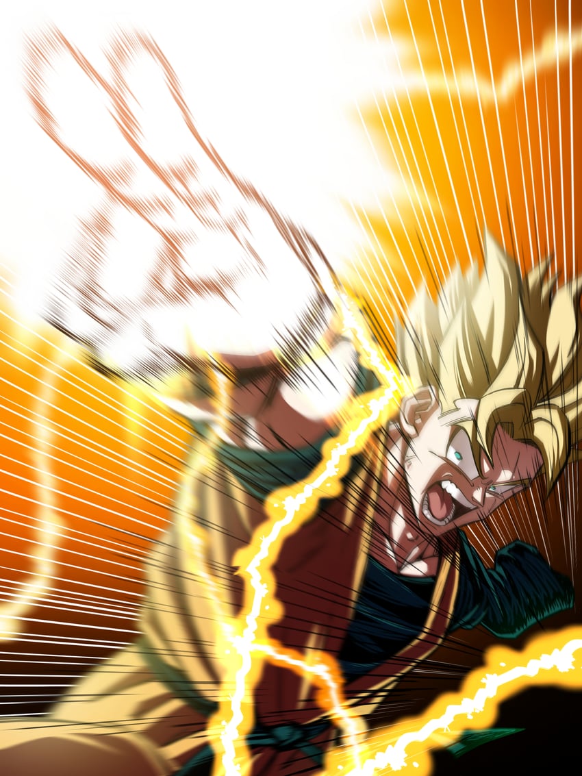 son gohan (dragon ball and 1 more) drawn by heydove