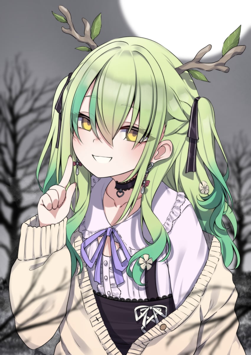 ceres fauna (hololive and 1 more) drawn by valefal_coneri