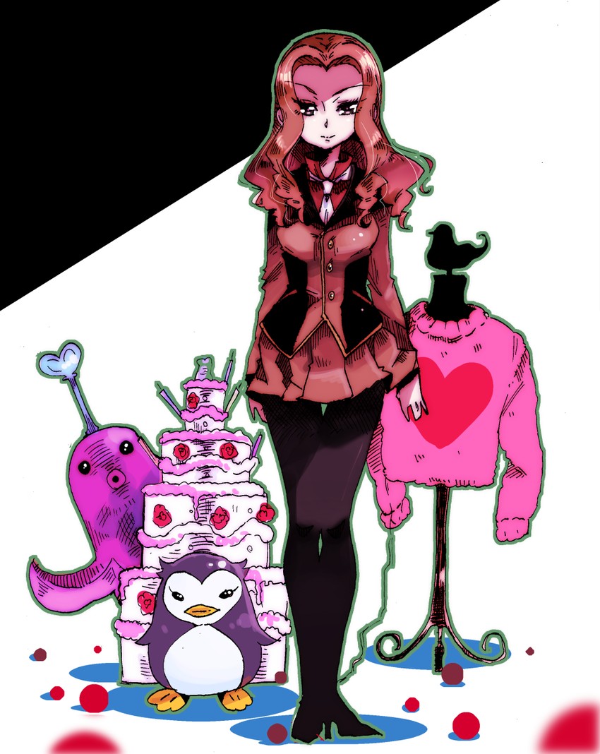 natsume masako and esmeralda (mawaru penguindrum) drawn by sunameri_oishii