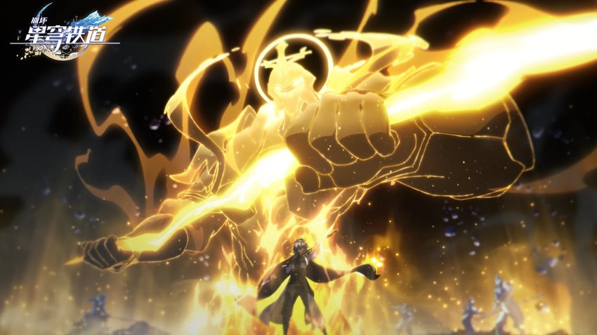 jing yuan, lightning-lord, and cloud knight (honkai and 1 more)