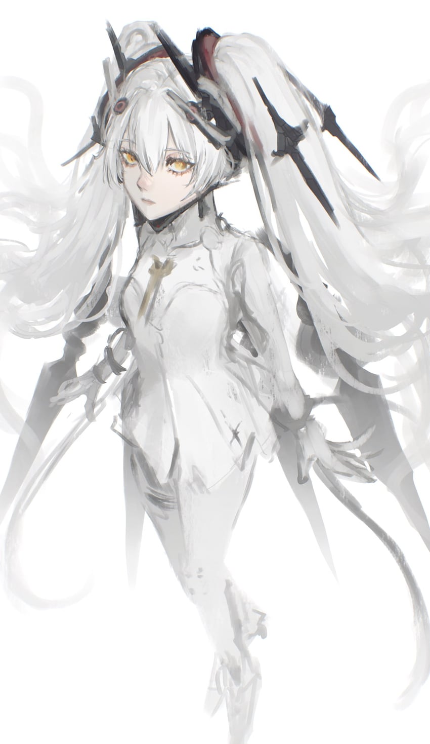 luna and luna: laurel (punishing: gray raven) drawn by gi_ra1