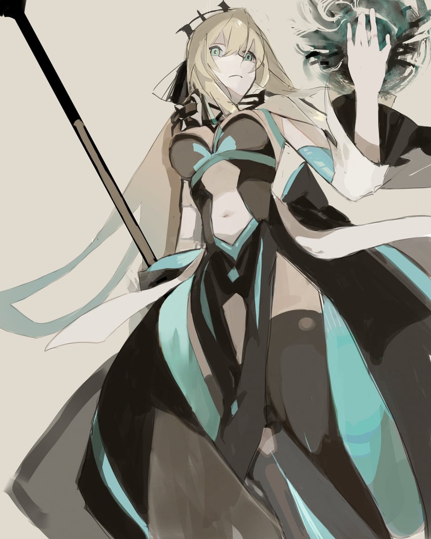 morgan le fay (fate and 1 more) drawn by yaruyan