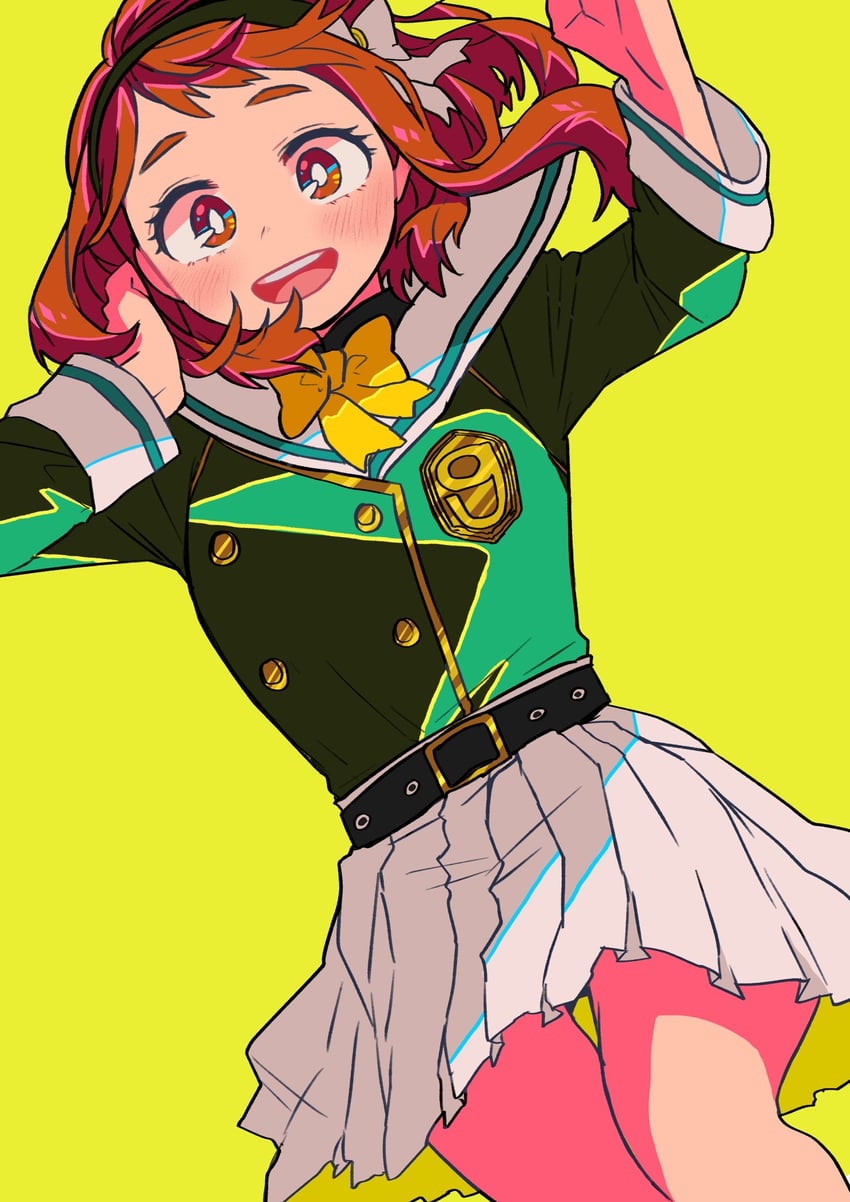 uraraka ochaco (boku no hero academia) drawn by saburou_(326xxx1)