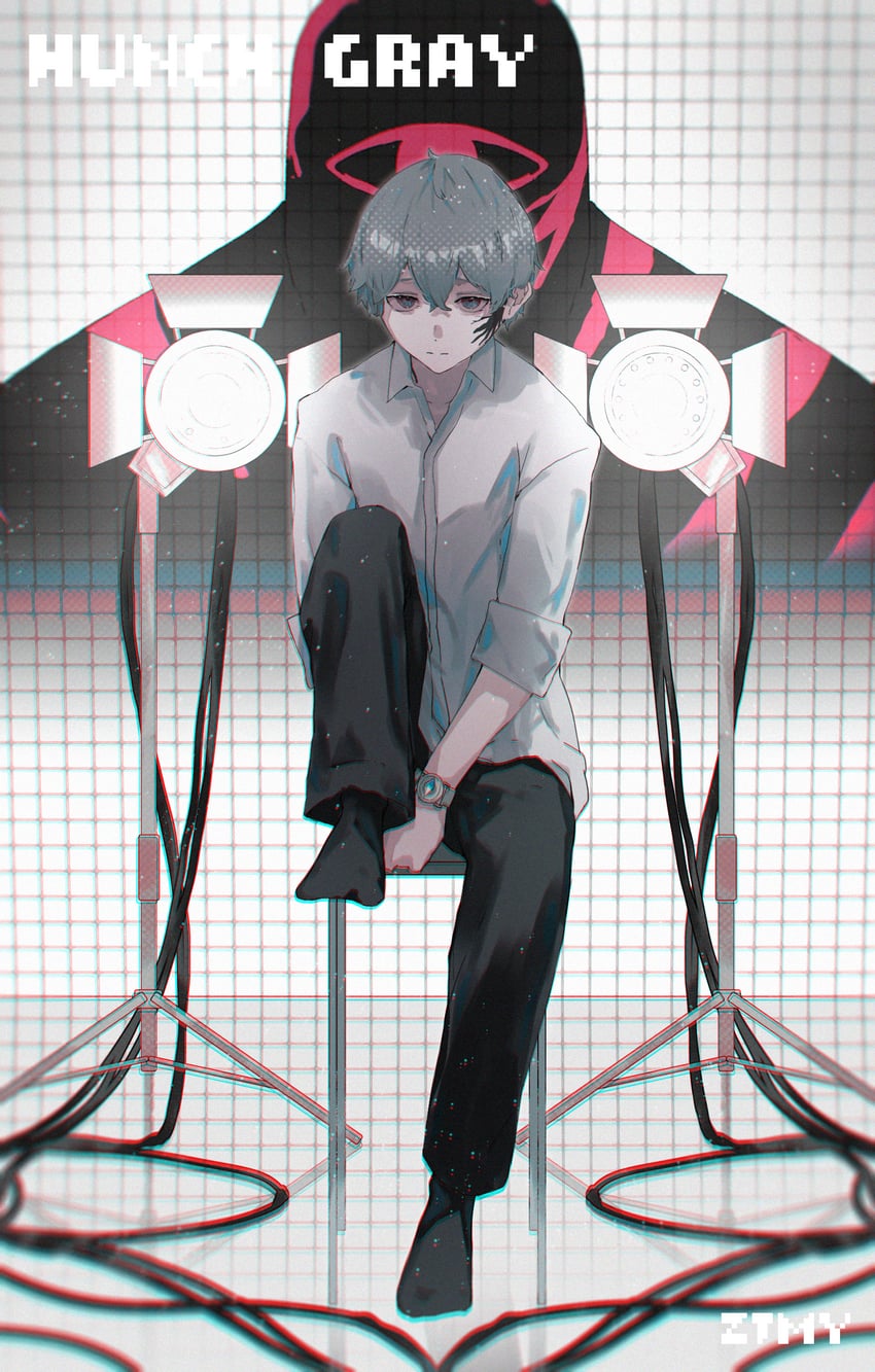 gray-kun (zutto mayonaka de ii no ni and 1 more) drawn by to/garashi