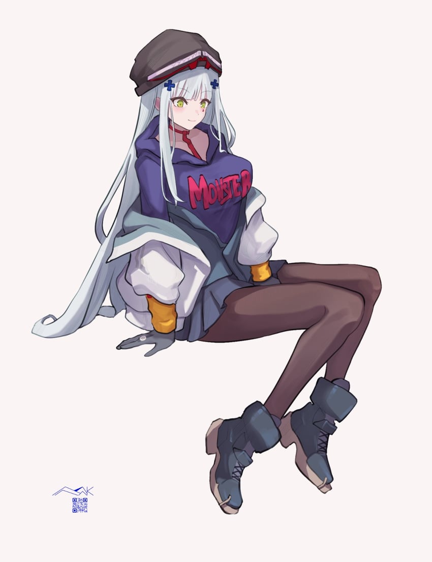 hk416 and clukay (girls' frontline and 1 more) drawn by yotsuyama_(yomo8ama)