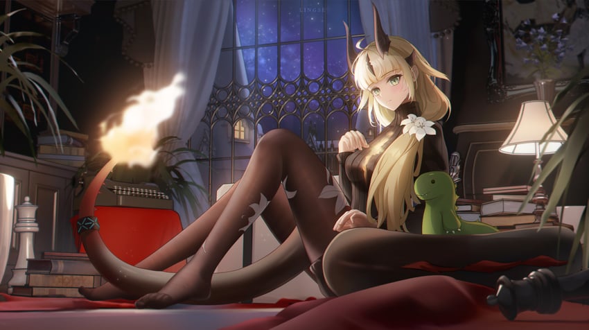 reed and reed the flame shadow (arknights) drawn by ling_dianxia
