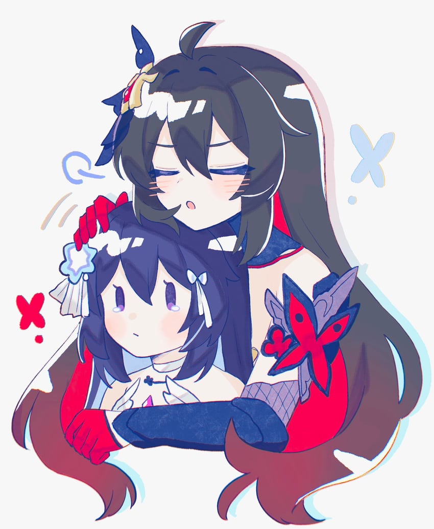 seele vollerei and seele (honkai and 1 more) drawn by mi_(27782900)