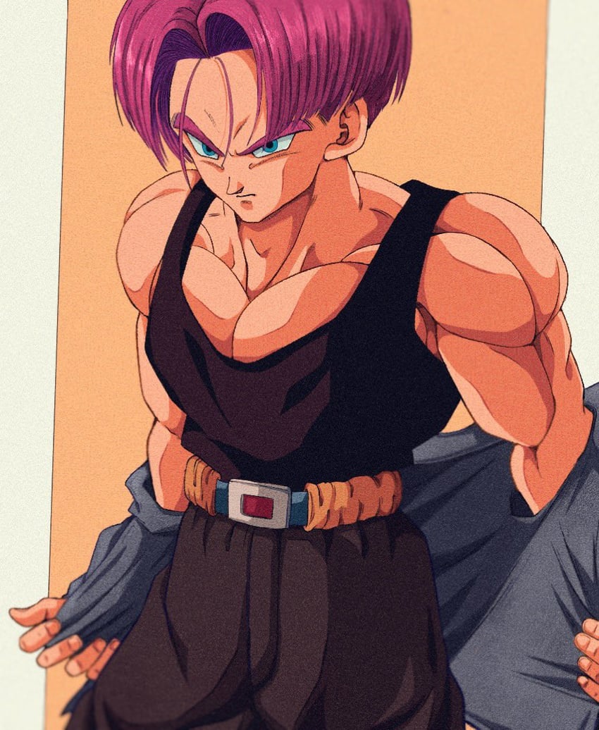 trunks (dragon ball and 1 more) drawn by bure_(fantasticyouth7)