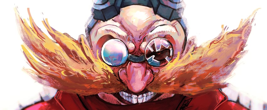 dr. eggman (sonic and 1 more) drawn by codetrillogy