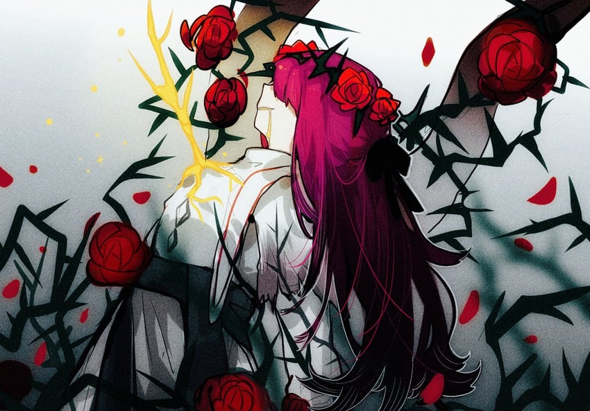 yuri (project moon and 1 more) drawn by aislan