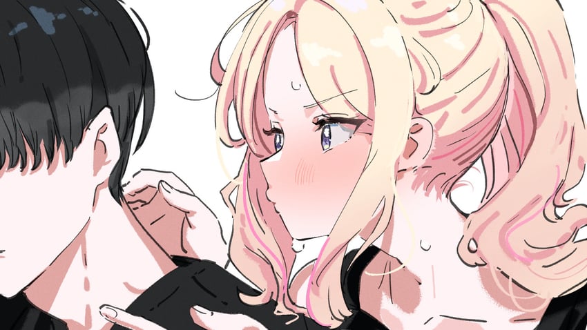 producer and juo sena (idolmaster and 1 more) drawn by kasasagi_(futagodori888)