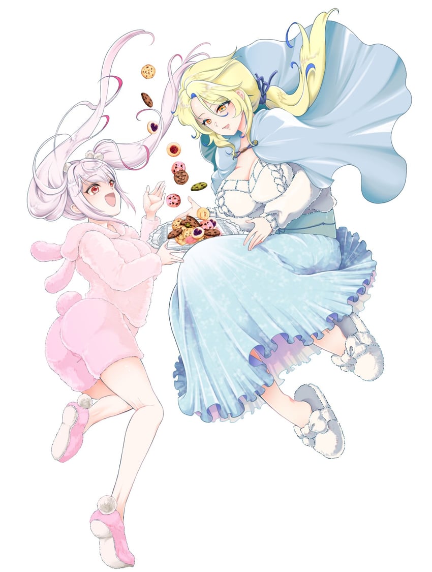 alice and ludmilla (goddess of victory: nikke) drawn by fujii_mochi