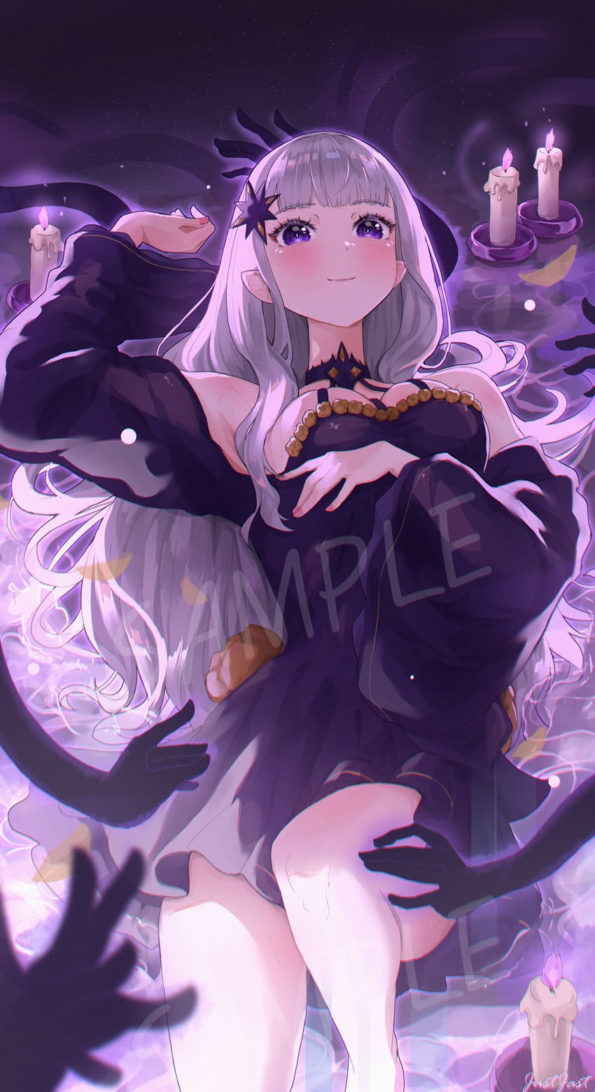 satella (re:zero kara hajimeru isekai seikatsu) drawn by justjast