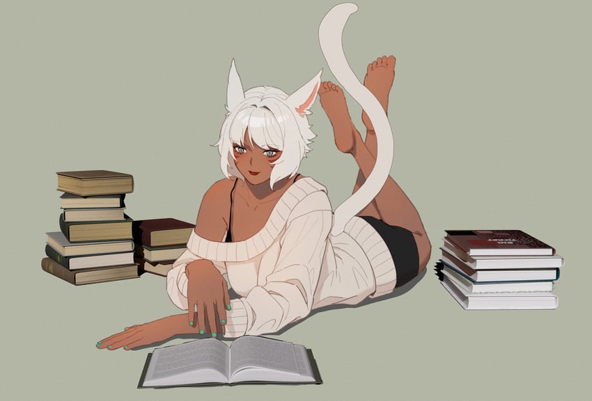 y'shtola rhul (final fantasy and 1 more) drawn by lyra-kotto