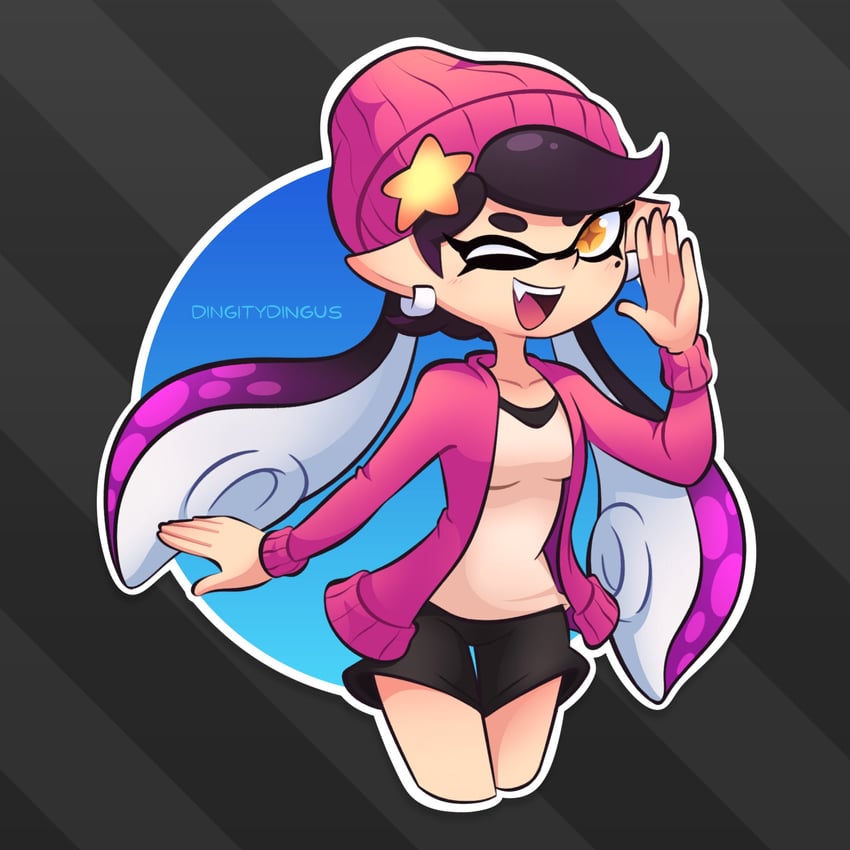callie (splatoon and 1 more) drawn by vinny_(dingitydingus)